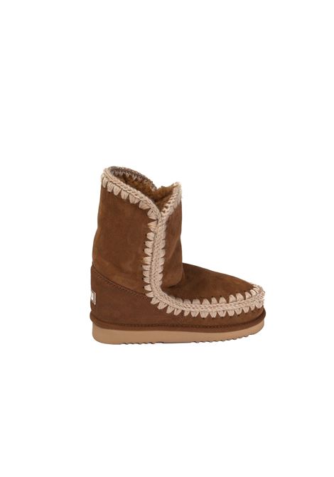 Stivaletto eskimo 24 cognac MOU | ESKIMO BOOT 24101000A-COG